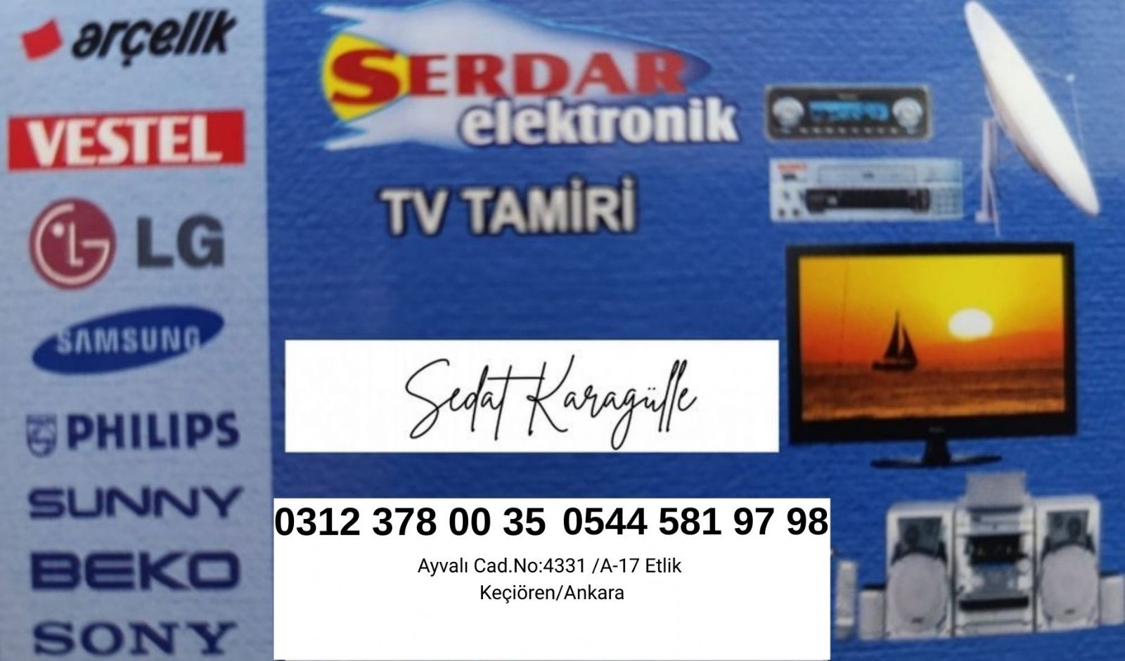 Etlik Televizyon Tamircisi